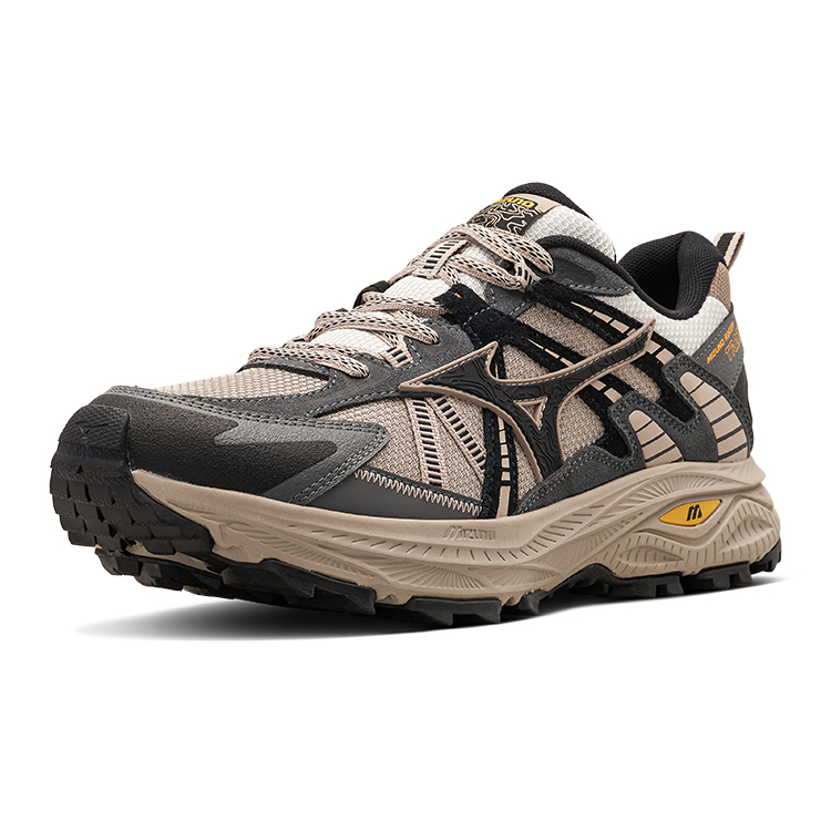 Mizuno Racer Trail Breathable Low top Running Shoes Unisex Light Umber