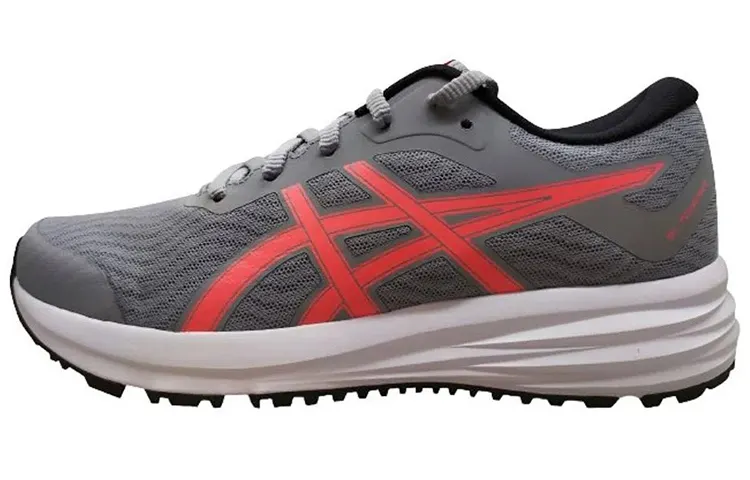 Asics Patriot 12 Abrasion Resistant Low top Running Shoes Women's Gray