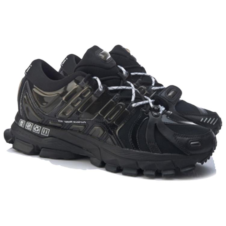 Li Ning Cushioning Slip Resistant Low top Running Shoes Women’s Pure Black