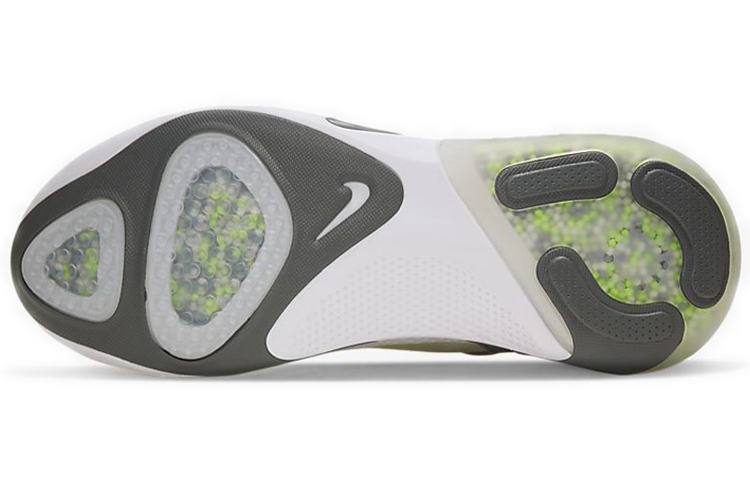 Мужские кроссовки Nike Joyride Run 1 Flyknit (серо-зеленые) — фото 6