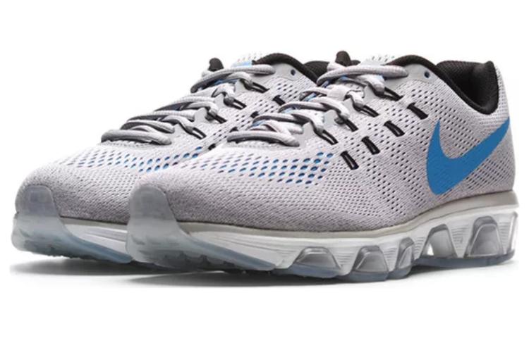 Nike Air Max Tailwind Abrasion Resistant Breathable Low top Running Shoes Men’s Silver Gray