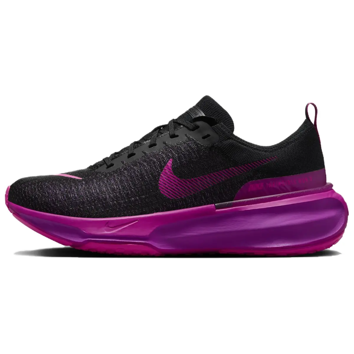 Nike Invincible 3 Breathable Low top Running Shoes Men's Black Purple