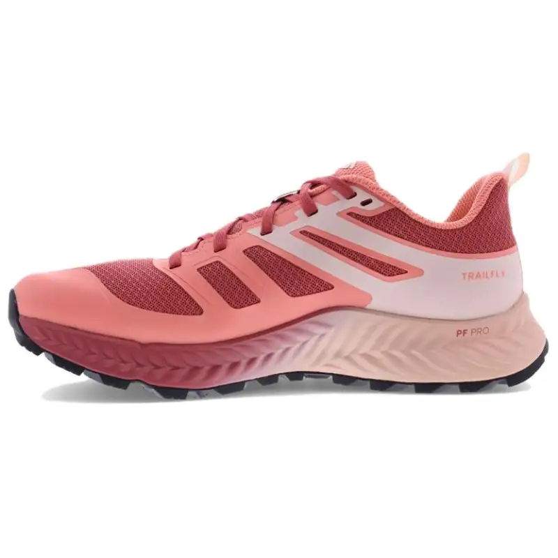 INOV 8 Non slip Lightweight Low top Trail Running Shoes Women's Red Pink