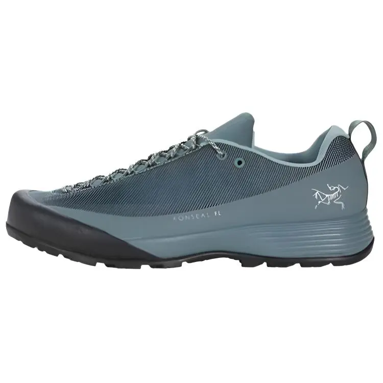 Arc'teryx KONSEAL FL 2 Slip Resistant Abrasion Resistant Low top Mountaineering & Hiking Shoes Women's Blue Gray