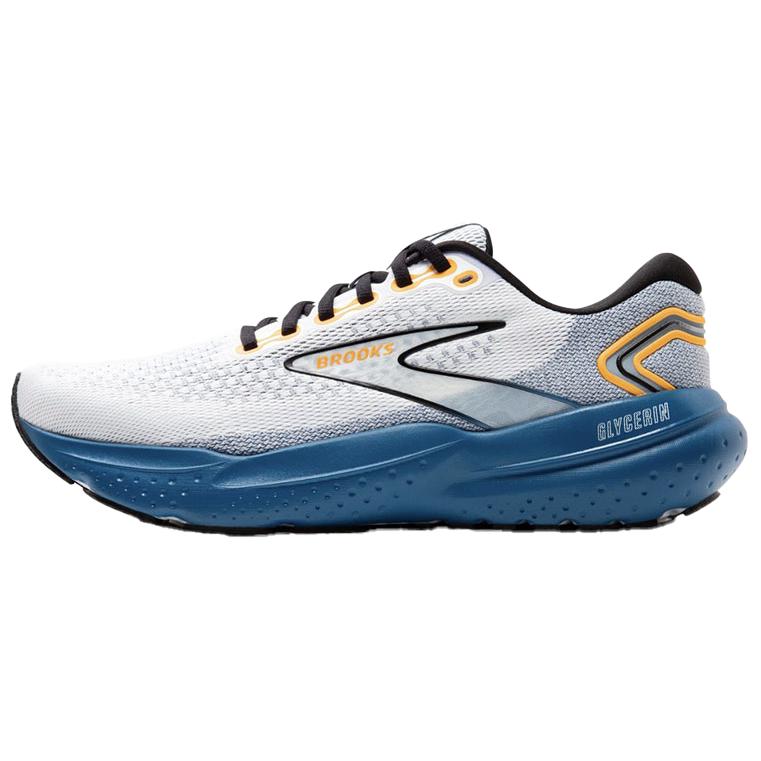 Brooks Brooks Glycerin 21 GTS Glycerin 21 support version, comfortable and soft, cushioning, professional non-slip and wear-resistant, low-top, marathon long-distance sports running shoes, men's sapphire blue