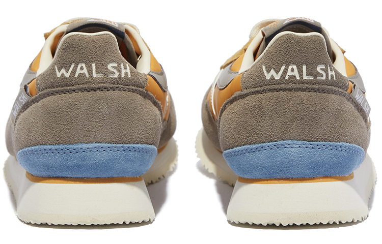 Norman Walsh Abrasion Resistant Lightweight Wear resistant And Lightweight Low top Running Shoes Unisex Gray Yellow