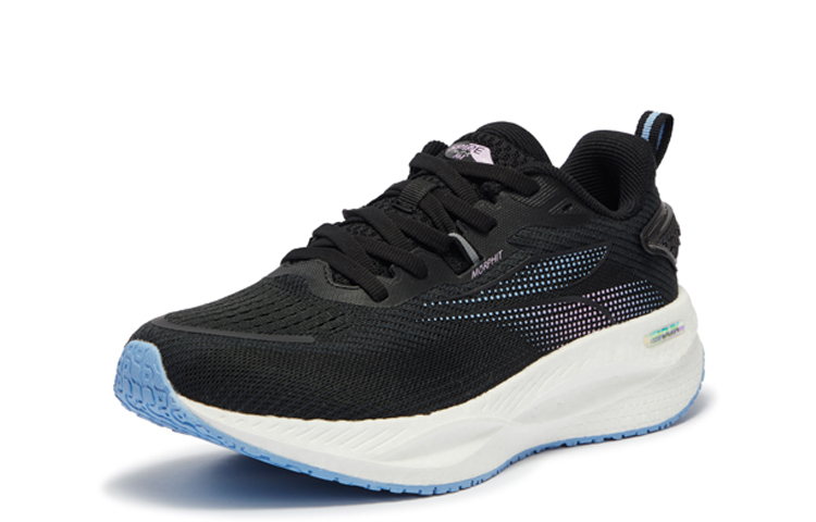 361° Speed Surge CQT Cushioning Slip Resistant Abrasion Resistant Low top Running Shoes Women’s Black Blue
