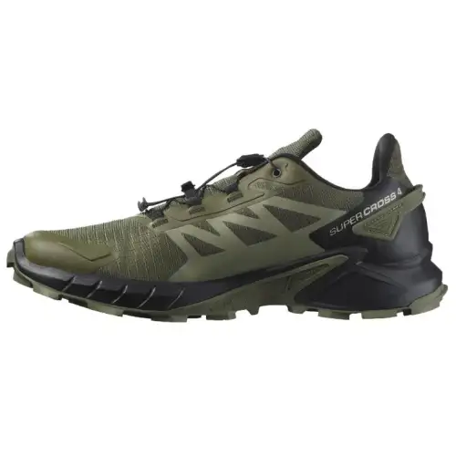 SALOMON Supercross 4 Sports Abrasion Resistant Low top Running Shoes Men's Green