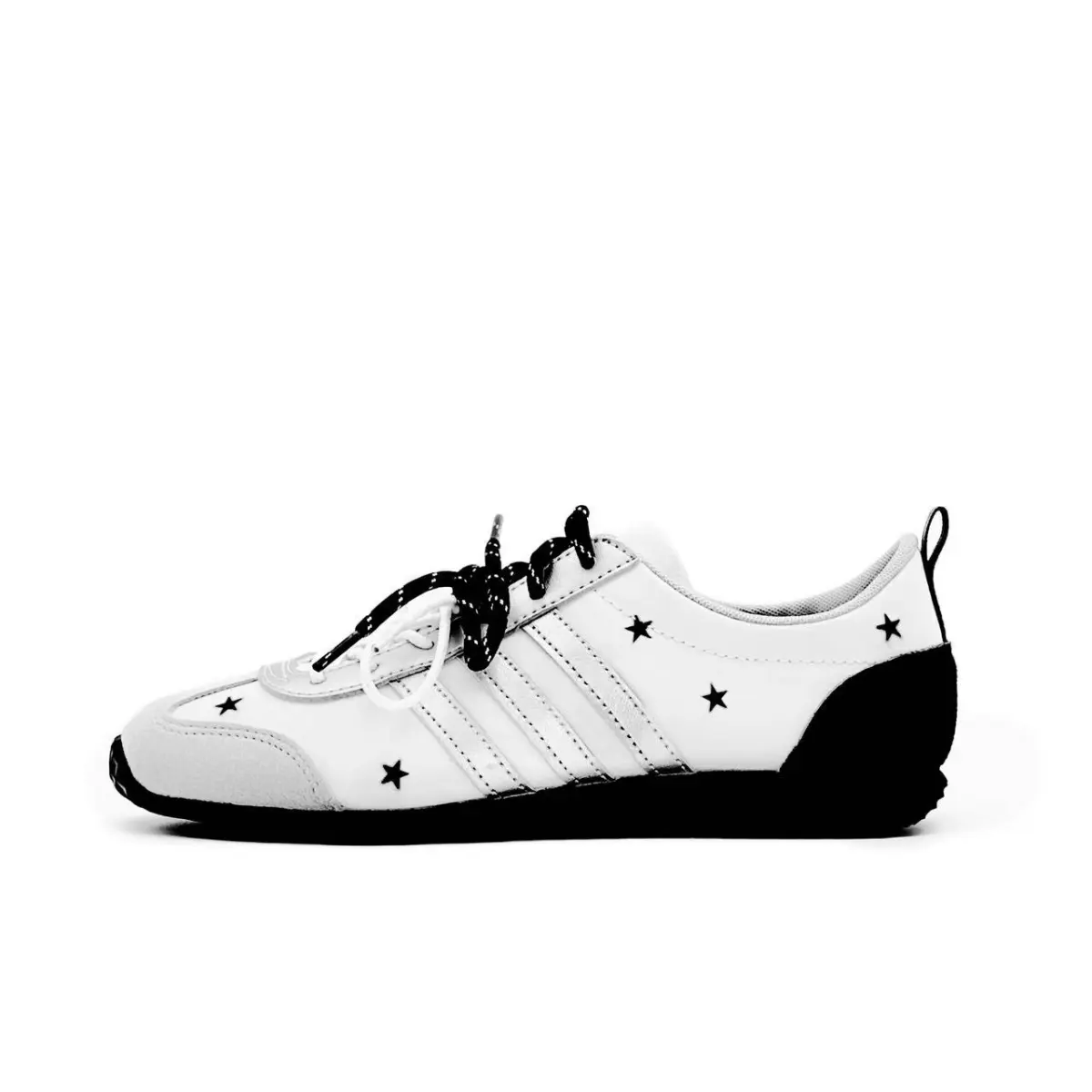 Adidas VS JOG 2.0 Low top German Army Trainers Unisex Black White