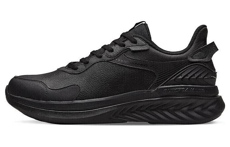 361° Comfortable Cushioning Waterproof Lightweight Rebound Low top Running Shoes Men’s Black
