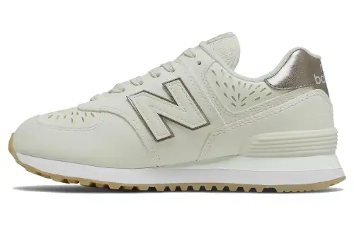 New Balance 574 Series Low Tops Retro White Women's