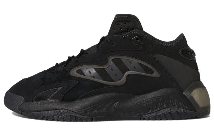 Adidas Originals Streetball 2.0 Comfortable Abrasion Resistant Mid top Casual Shoes Unisex Black