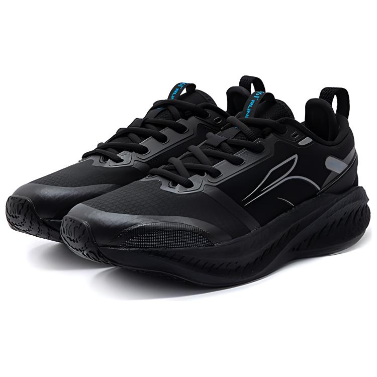 361° Foam 4.0 Mesh Abrasion Resistant Slip Resistant Low top Casual Running Shoes Men’s Black