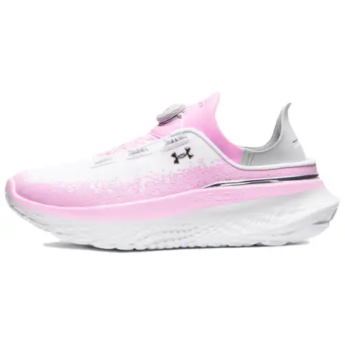 Under Armour SlipSpeed Cushioning Rebound Cushioning Rebound Low top Running Shoes Unisex Pink White