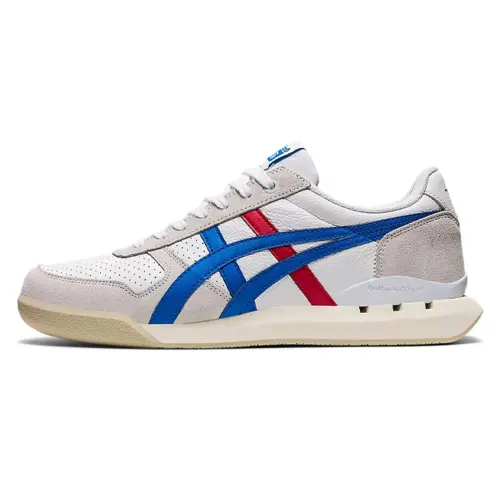 Onitsuka Tiger Onitsuka Tiger Ultimate 81 EX retro two-layer suede lightweight low-top casual urban commuting running shoes for men and women, white