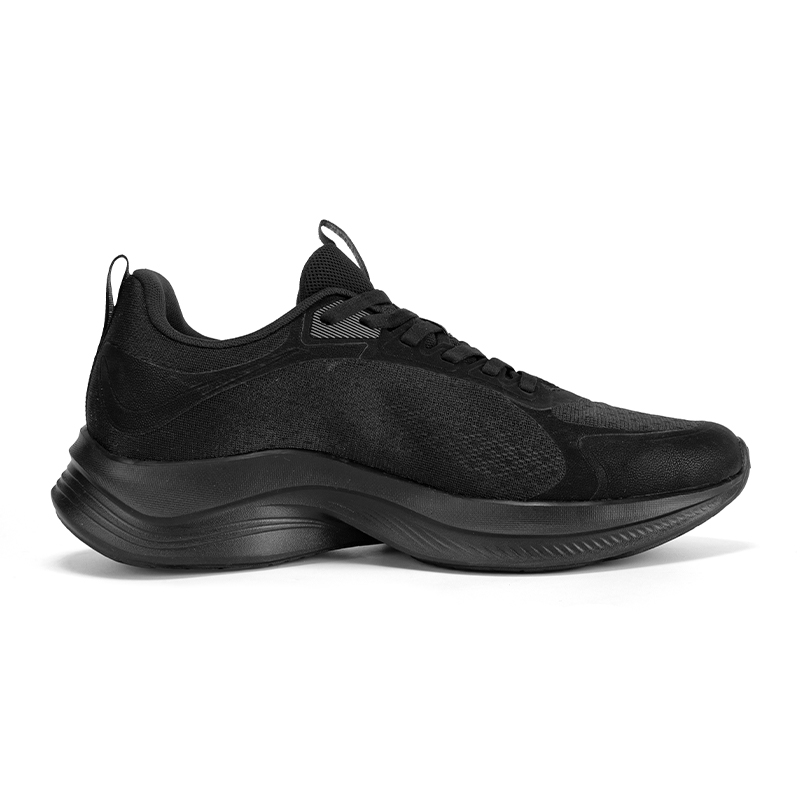 XTEP Cushioning Rebound Cushioning Rebound Low top Casual Running Shoes Men’s Black
