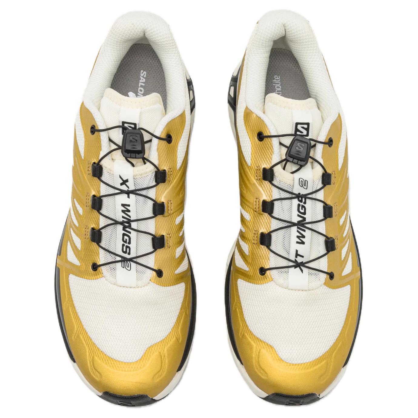 SALOMON XT Wings 2 Low top Casual Running Shoes Unisex Gold Black