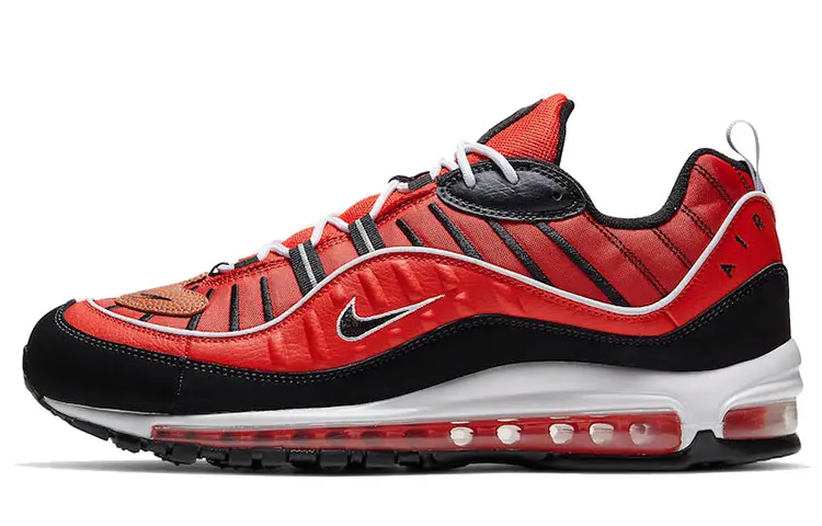 Nike Air Max 98 Habanero Red Black