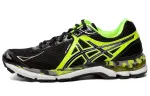Asics GT 2000 3 Low top Running Shoes Men's Black Neon Yellow