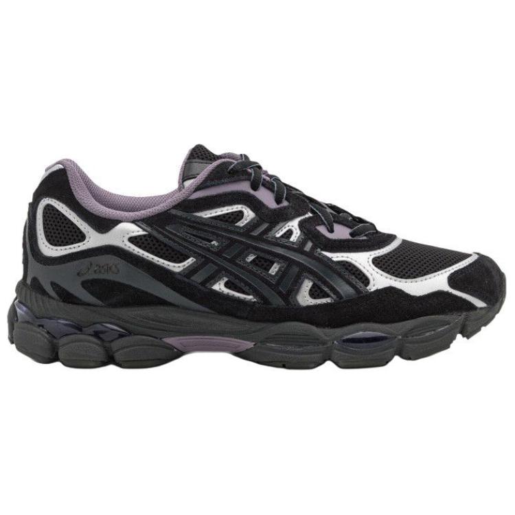 ASICS Gel NYC Black Purple Graphite Grey
