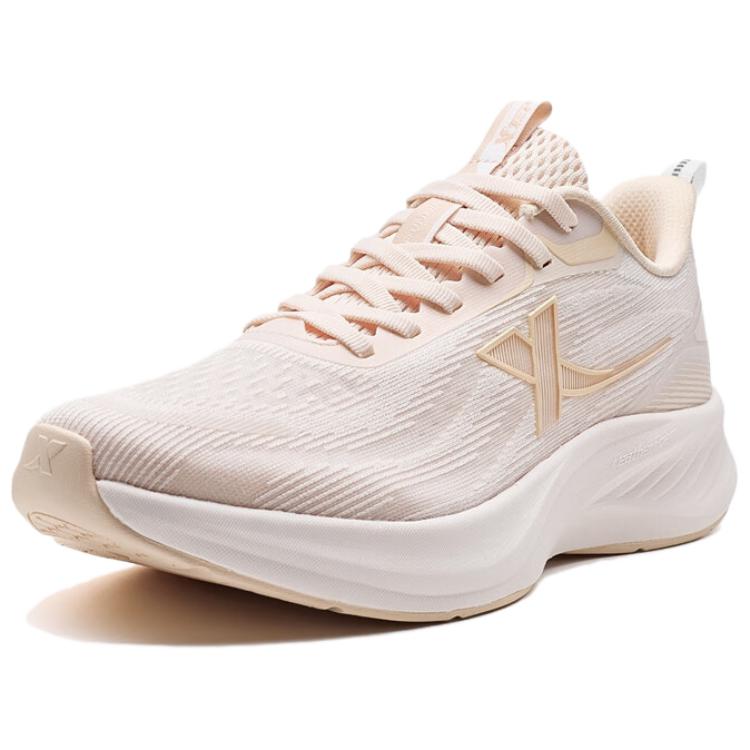 XTEP Light Wing 3.0 Cushioning Abrasion Resistant Cushioning, Wear Resistant Low top Casual Running Shoes Women’s Pink