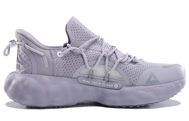 PEAK Taichi Cloud R1 Running Shoes Men’s Low Top Martin Gray