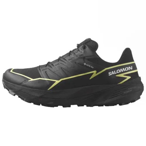 SALOMON Slip Resistant Abrasion Resistant Slip Resistant Abrasion Resistant Low top Running Shoes Women's Black
