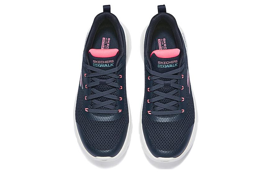 Skechers Go Walk Fle Comfortable Low top Casual Running Shoes Women’s Black Red