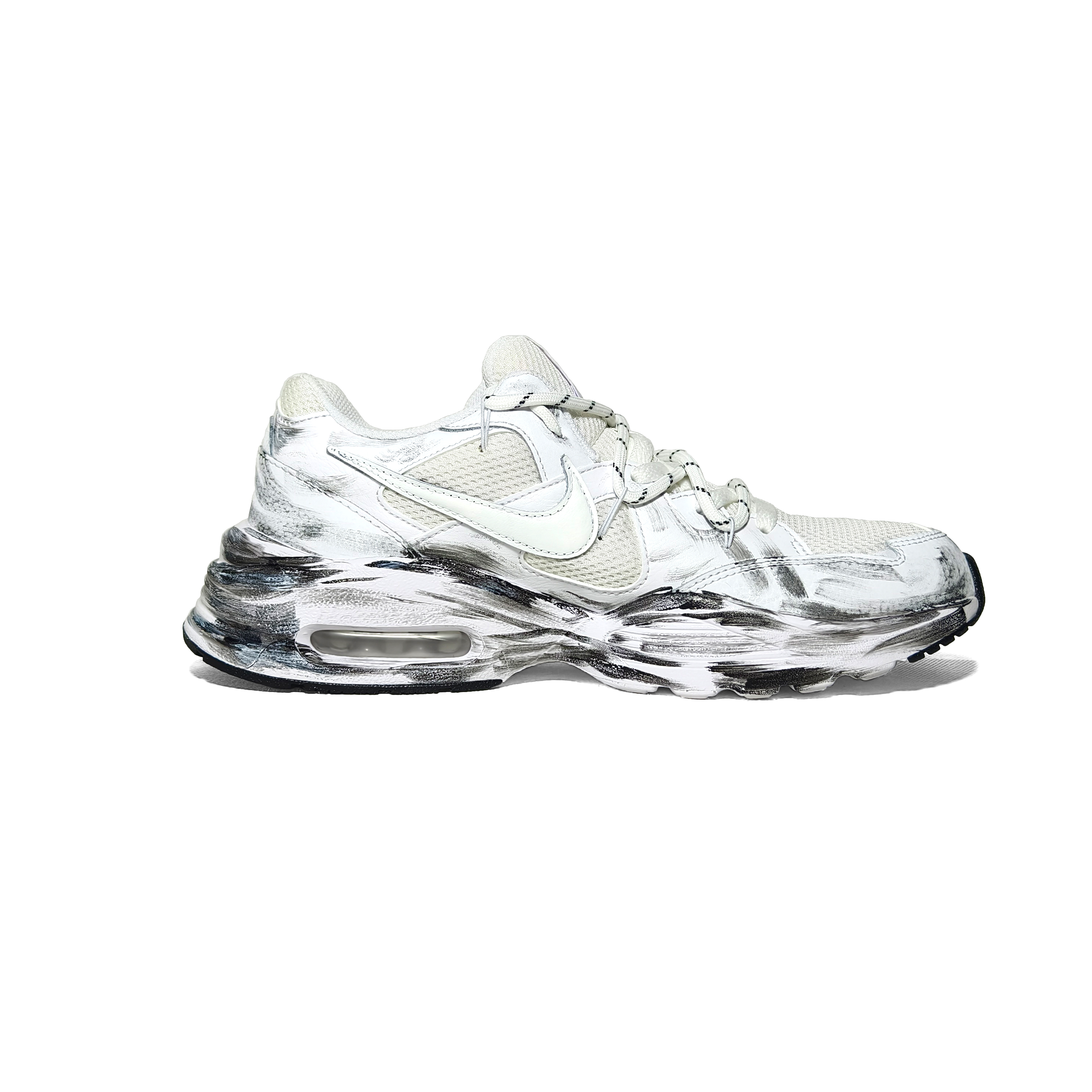 Nike Air Max Fusion Synthetic Leather, Leather Abrasion Resistant Low top Casual City Commuting Running Shoes Men’s