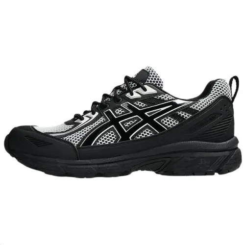 ASICS Gel Venture 6 Mesh, Artificial Leather Low top GEL Cushioning Casual Running Shoes Unisex Black