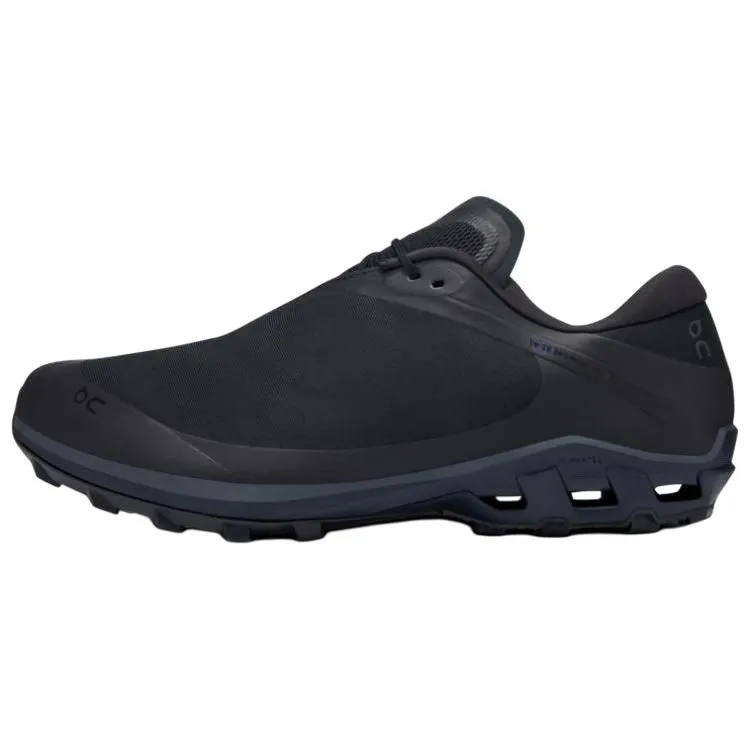 On x POST ARCHIVE FACTION PAF Cloudventure Peak Mesh, Nylon Low top Running Shoes Men's Black