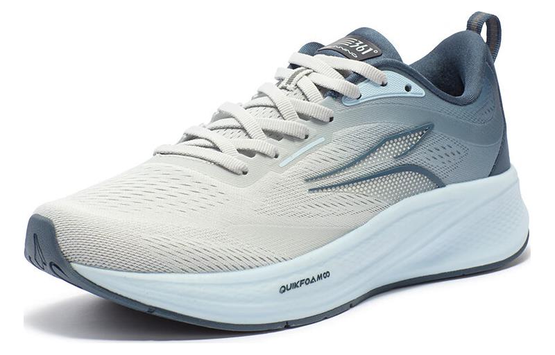 361° Cushioning Slip Resistant Cushioning Slip Resistant Low top Casual Running Shoes Men’s Gray Blue