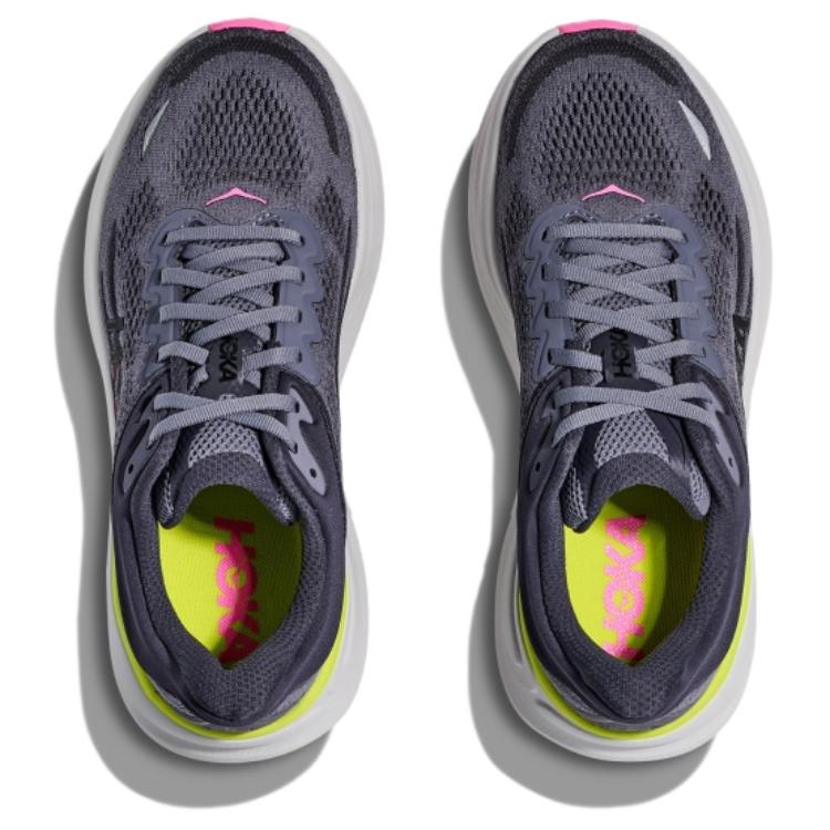HOKA ONE ONE Bondi 9 Charcoal Grey Grey Skies Women’s