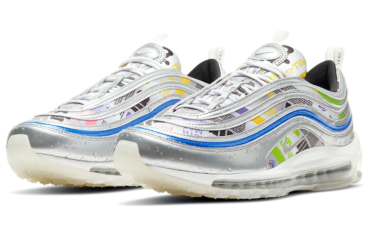 Кроссовки Nike Air Max 97 SE (серебряные) — фото 3