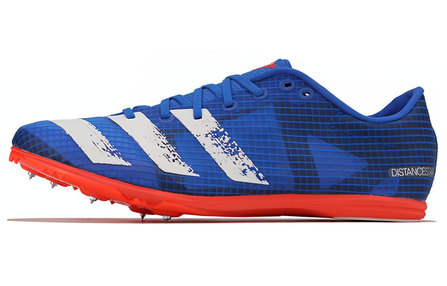 Adidas Distancestar Fashion Abrasion Resistant Breathable Low top Running Shoes Unisex Blue