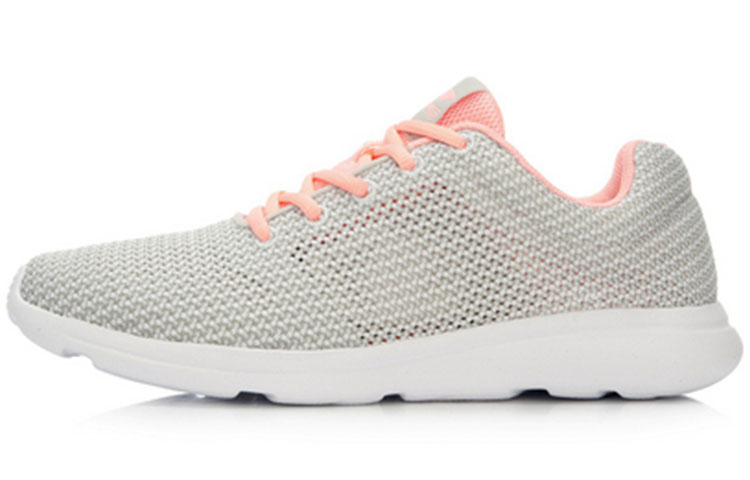 Li Ning Easy Run Cushioning Slip Resistant Abrasion Resistant Low top Running Shoes Women’s Gray