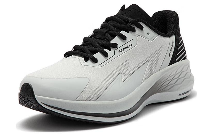 361° Flying Wing Abrasion Resistant Breathable Low top Running Shoes Men’s Gray Black