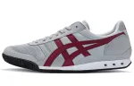 Onitsuka Tiger Ultimate 81 Abrasion Resistant Low top Running Shoes Unisex Gray Red