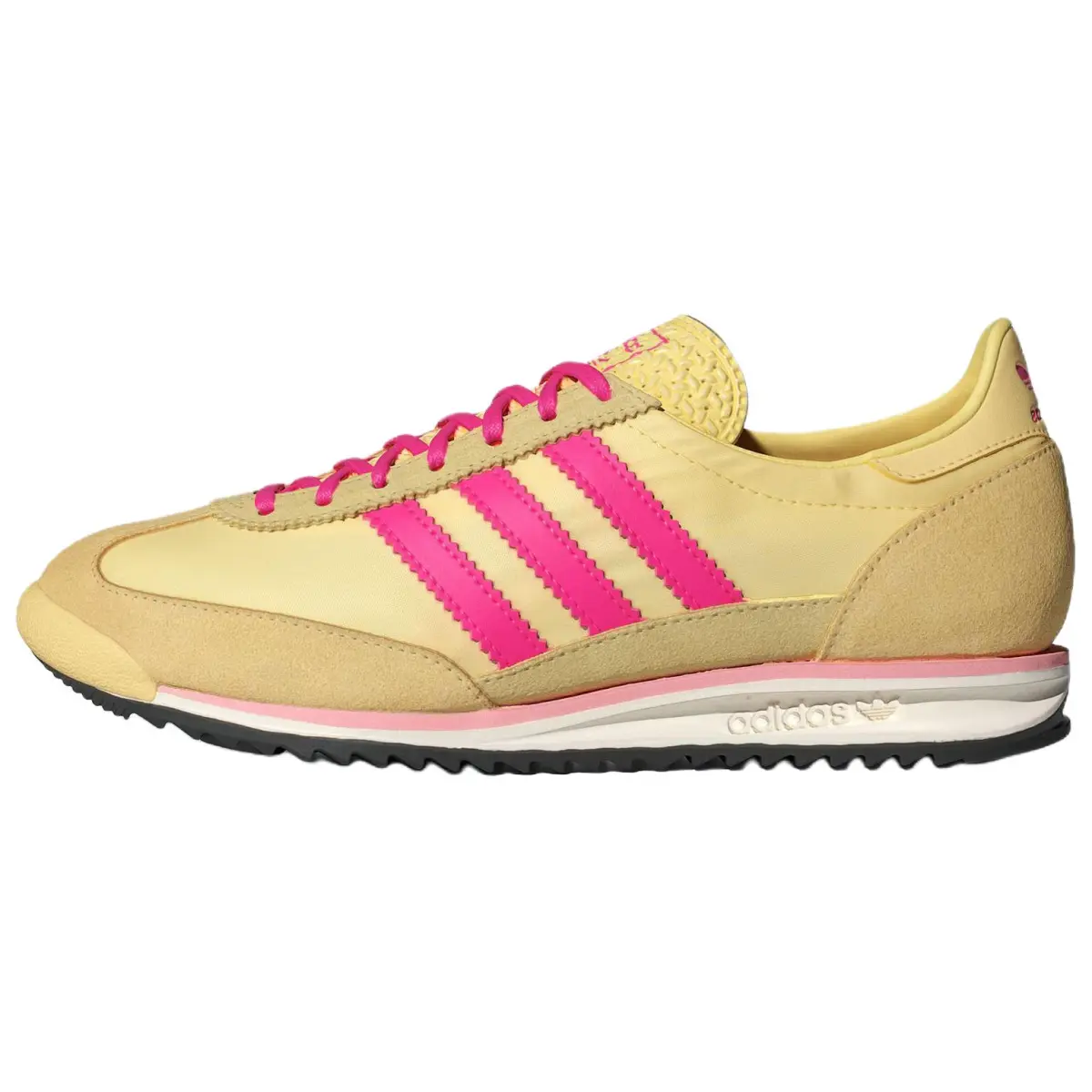 Adidas Originals SL 72 OG Abrasion Resistant Low top Casual Shoes Women's Yellow