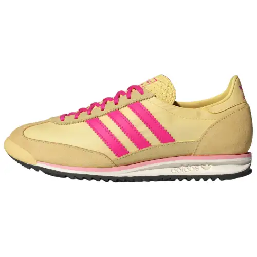 Adidas Originals SL 72 OG Abrasion Resistant Low top Casual Shoes Women's Yellow