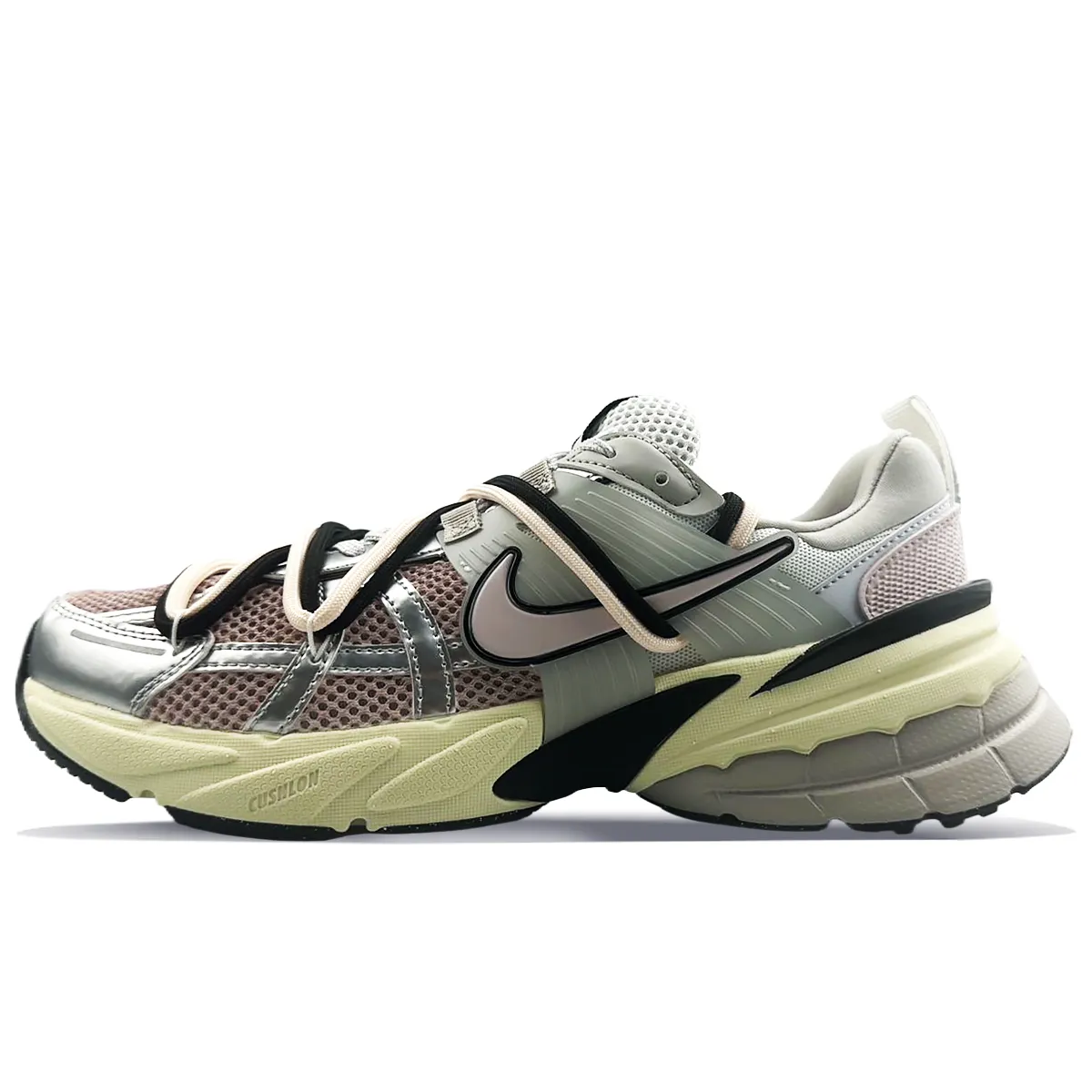 Nike V2K Run Cushioning Slip Resistant Abrasion Resistant Cushioning Slip Resistant Abrasion Resistant Low top