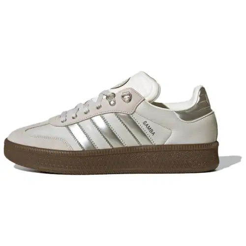 Adidas Samba Xlg Off White Silver Metallic