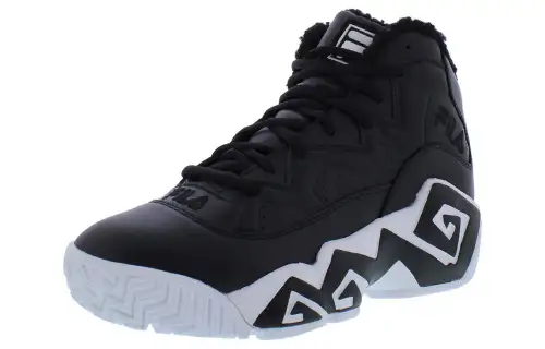 FILA Cushioning, Wear Resistant Low top Casual Running Shoes Women's Black White
