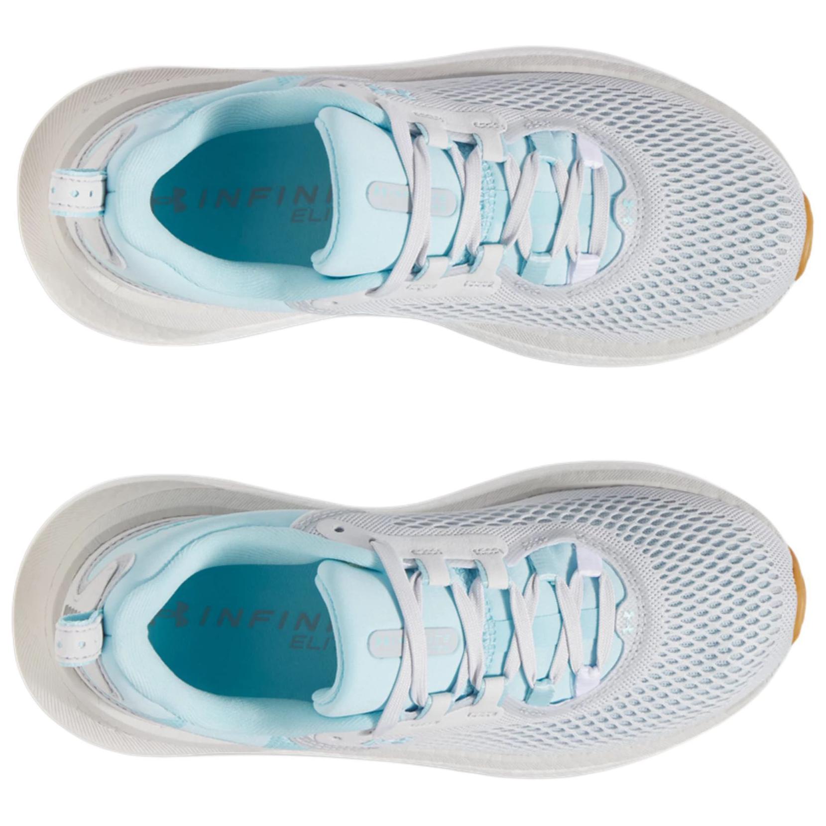 Under Armour Infinite Elite 2 Slip Resistant Abrasion Resistant Low top Sprint Running Shoes Women’s Gray Blue
