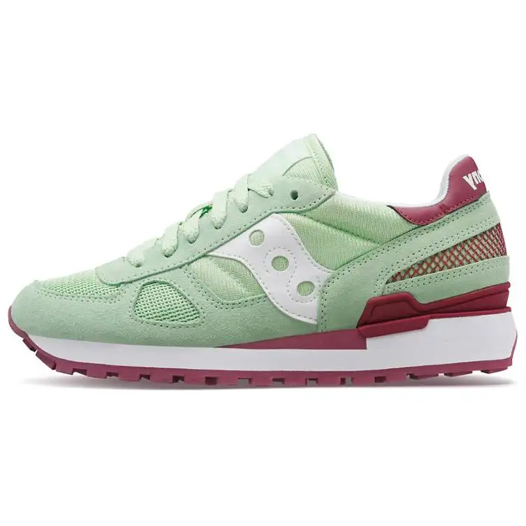 Saucony Shadow Original Vintage Textile, Leather Cushioning Slip Resistant Abrasion Resistant Lightweight Low top