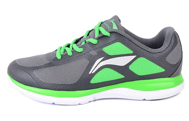 Li Ning Mesh, Textile Cushioning Slip Resistant Breathable Lightweight Low top Running Shoes Men's