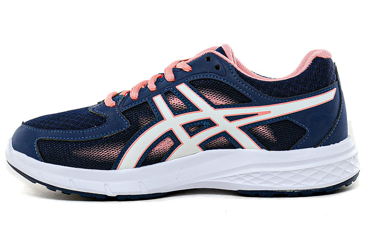 Asics Gel Transition Abrasion Resistant Low top Running Shoes Women's Blue Pink