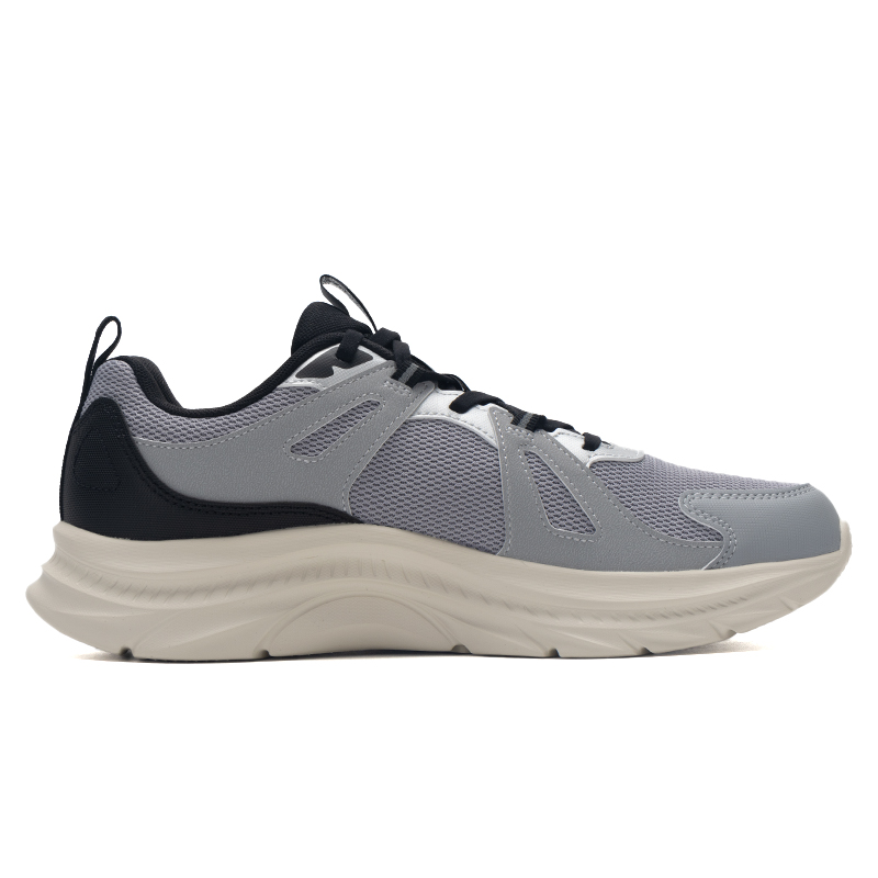 XTEP Cushioning Slip Resistant Low top Running Shoes Men’s Gray