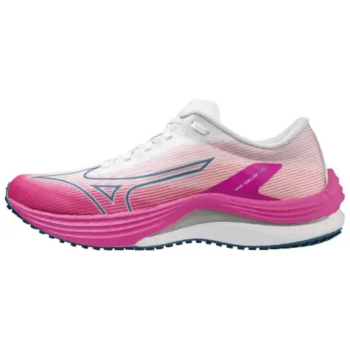 Mizuno Wave Rebellion Flash Comfortable Slip Resistant Low top Running Shoes Women's Pink