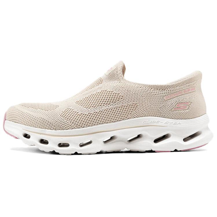 Skechers Women’s GO WALK Fabric Abrasion Resistant Low top Casual Shoes Women’s Pink